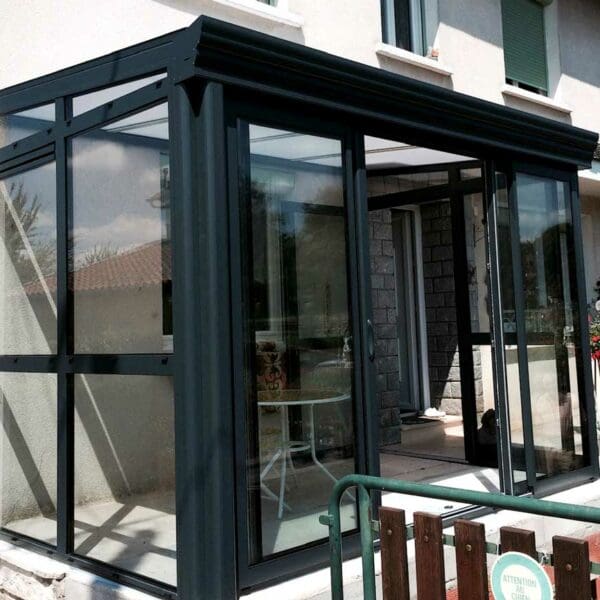 pose d'une veranda à Boulazac